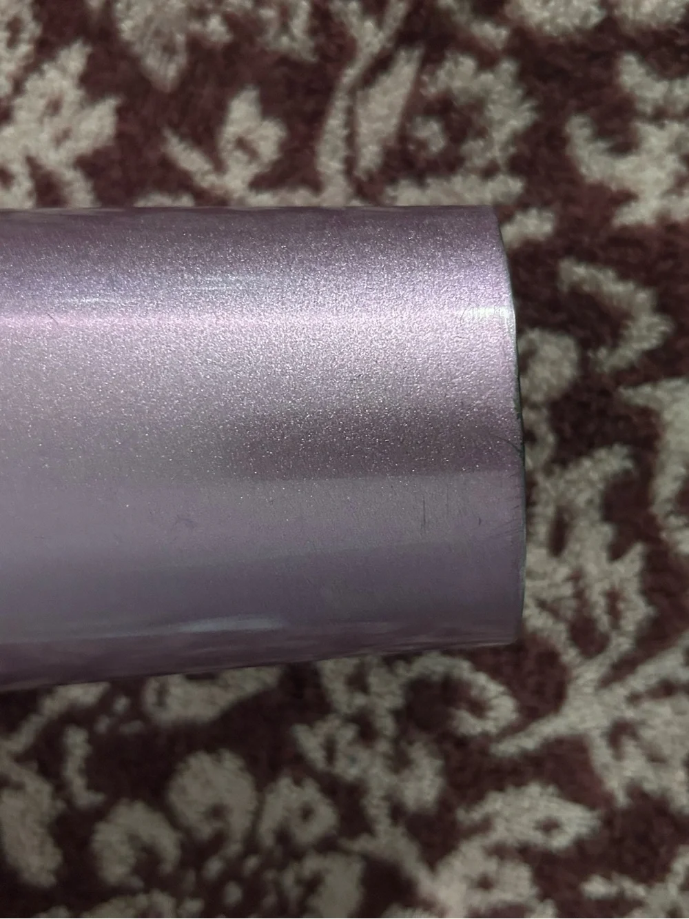 Dunkin® Metallic Lavender Insulated Tumbler with Straw